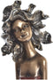 Decoratieve figuren DKD Home Decor Vrouw Rood Gouden Turkoois Hars Modern (20 x 9 x 23 cm) (2 Stuks)