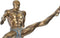 Decoratieve figuren DKD Home Decor Wereld Gouden Hars Gymnast Modern (29 x 16 x 33 cm)