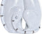 Decoratieve figuren DKD Home Decor Wit Hars Katten (15 x 10 x 29 cm)