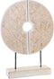 Decoratieve figuren DKD Home Decor Wit Ijzer Cirkels (41 x 12 x 55 cm)