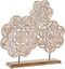 Decoratieve figuren DKD Home Decor Wit Mangohout Hout MDF (50 x 9 x 45 cm)