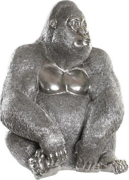 Decoratieve figuren DKD Home Decor Ziverachtig Hars Gorilla (46 x 40 x 61 cm)