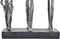 Decoratieve figuren DKD Home Decor Ziverachtig Zwart Hars Modern Familie (26 x 11,5 x 41,5 cm)