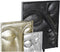 Decoratieve figuren DKD Home Decor Zwart Gouden Boeddha MDF Hars (22,5 x 8 x 30,7 cm) (2 Stuks)