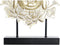 Decoratieve figuren DKD Home Decor Zwart Gouden Boeddha MDF Hars (27 x 8 x 33,5 cm) (2 Stuks)