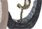 Decoratieve figuren DKD Home Decor Zwart Gouden Hars Personen Modern (24 x 8 x 36 cm) (2 Stuks)