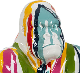 Decoratieve figuren Gorilla 20,5 x 19,5 x 30,5 cm