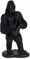Decoratieve figuren Gorilla Saxofoon Zwart 15 x 38,8 x 22 cm (3 Stuks)