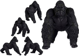 Decoratieve figuren Gorilla Zwart Hars (30 x 36 x 45 cm)