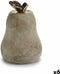 Decoratieve figuren Grijs Cement Peer (15 x 20,5 x 15 cm) (6 Stuks)