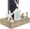 Decoratieve figuren Home ESPRIT Blauw Wit Rood 11 x 7,5 x 36,5 cm (2 Stuks)