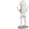 Decoratieve figuren Home ESPRIT Blauw Wit Rood Vrouw Ruimtevaarder 9 x 7 x 20 cm (2 Stuks)