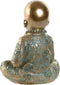 Decoratieve figuren Home ESPRIT Gouden Monnik Orientaals 17 x 13,6 x 21,8 cm