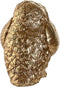 Decoratieve figuren Home ESPRIT Gouden Uil 11 x 11 x 15 cm (3 Stuks)