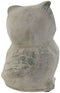 Decoratieve figuren Home ESPRIT Grijs Uil Verouderde afwerking 10 x 9 x 14 cm (3 Stuks)