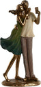 Decoratieve figuren Home ESPRIT Groen Gouden 12 x 8,5 x 25,5 cm