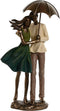 Decoratieve figuren Home ESPRIT Groen Gouden Koppel 12,5 x 8 x 25,5 cm