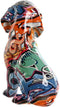 Decoratieve figuren Home ESPRIT Multicolour Hond 13,5 x 9,5 x 19,5 cm