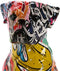 Decoratieve figuren Home ESPRIT Multicolour Hond 14 x 9 x 19,5 cm
