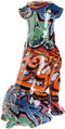 Decoratieve figuren Home ESPRIT Multicolour Hond 14 x 9 x 19,5 cm