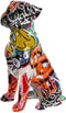 Decoratieve figuren Home ESPRIT Multicolour Hond 14 x 9 x 19,5 cm