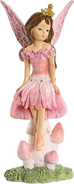 Decoratieve figuren Home ESPRIT Roze 8 x 6 x 18,5 cm