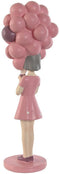 Decoratieve figuren Home ESPRIT Roze Mauve chica 11 x 11,7 x 32 cm