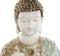 Decoratieve figuren Home ESPRIT Turkoois Gouden Boeddha Orientaals 12 x 12 x 22 cm