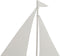 Decoratieve figuren Home ESPRIT Wit Natuurlijk Kaarsenmaker Zeeman Verouderde afwerking 54 x 15 x 61,5 cm