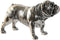 Decoratieve figuren Home ESPRIT Zilverkleurig Hond Loft 28,5 x 11 x 16 cm