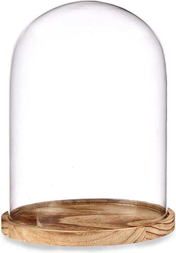 Decoratieve figuren Koepel Kristal Hout (22,5 x 28 x 22,5 cm)