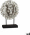 Decoratieve figuren Leeuw Zilverkleurig 28 x 38,5 x 11,5 cm (4 Stuks)