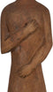 Decoratieve figuren Natuurlijk Afrikaan 14,5 x 9 x 38,5 cm (2 Stuks)