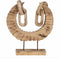 Decoratieve figuren Natuurlijk Hoorns 50 x 12 x 42 cm