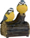 Decoratieve figuren Progarden Fågel met geluid Polypropyleen (12,5 cm)