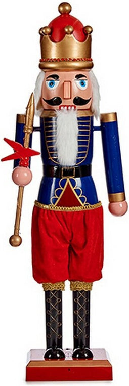 Decoratieve figuren Rood Blauw Notenkraker Plastic (18,5 x 81,5 x 16,5 cm)