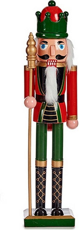 Decoratieve figuren Rood Groen Notenkraker Plastic (18,5 x 81,5 x 16,5 cm)