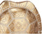 Decoratieve figuren Schildpad Gouden 17,5 x 36 x 10,5 cm (4 Stuks)