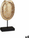 Decoratieve figuren Schildpad Gouden 17,5 x 36 x 10,5 cm (4 Stuks)