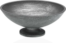 Decoratieve figuren Versa Zilverkleurig 24,5 x 9 x 24,5 cm