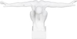 Decoratieve figuren Wit 39 x 15,5 x 19 cm