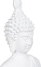 Decoratieve figuren Wit Boeddha 19,2 x 12 x 32,5 cm