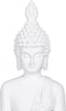 Decoratieve figuren Wit Boeddha 19,2 x 12 x 32,5 cm