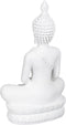 Decoratieve figuren Wit Boeddha 24 x 14,2 x 41 cm