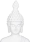 Decoratieve figuren Wit Boeddha 24 x 14,2 x 41 cm