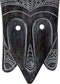 Decoratieve figuren Wit Bruin Masker 24 x 5 x 80 cm