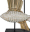 Decoratieve figuren Wit Bruin Natuurlijk Vissen 30 x 10 x 40 cm