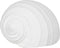 Decoratieve figuren Wit Schelp 15 x 11 x 9 cm