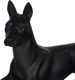 Decoratieve figuren Zwart Hond 37,5 x 13,5 x 22 cm