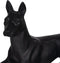 Decoratieve figuren Zwart Hond 37,5 x 13,5 x 22 cm